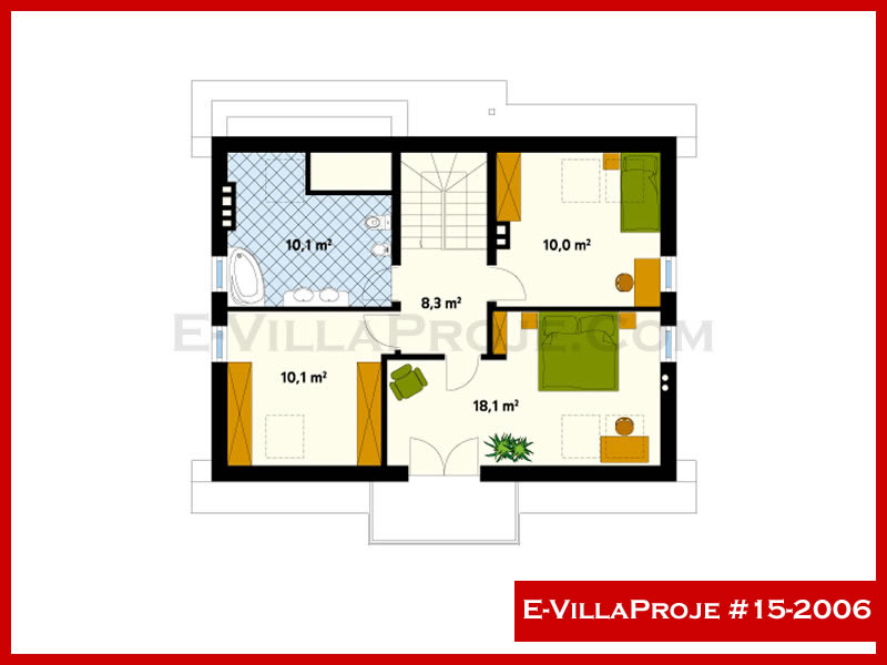 Gazbeton Çelik Ev 207 m² Dubleks (5+1) - Görsel 3