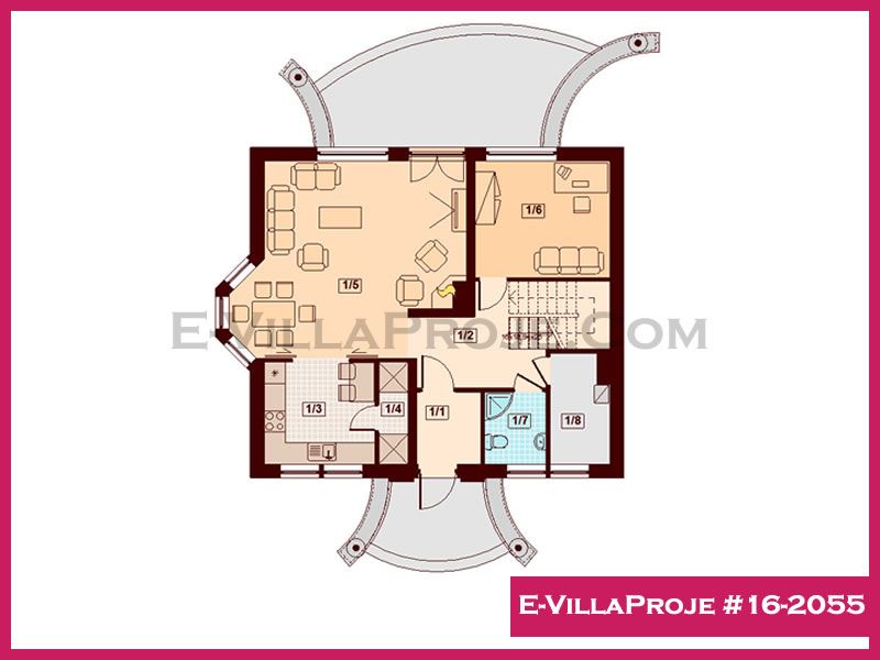 Gazbeton Çelik Ev 208 m² Dubleks (5+1) - Görsel 2