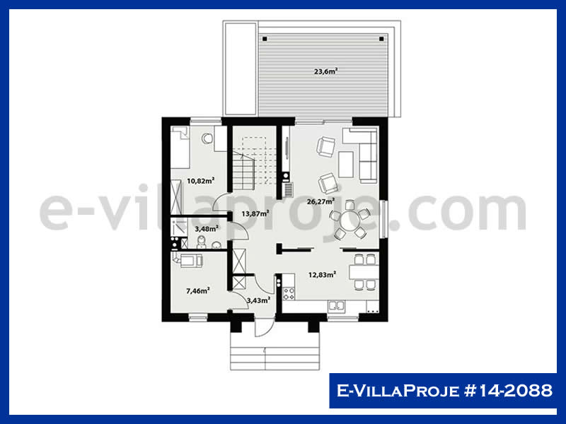 Gazbeton Çelik Ev 209 m² Tek Katlı (5+1) - Görsel 2
