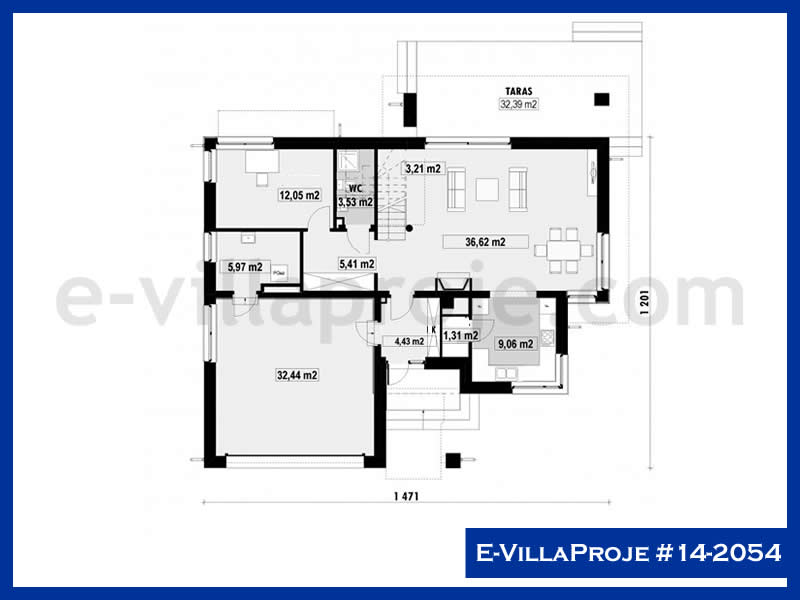 Gazbeton Çelik Ev 210 m² Dubleks (5+1) - Görsel 2