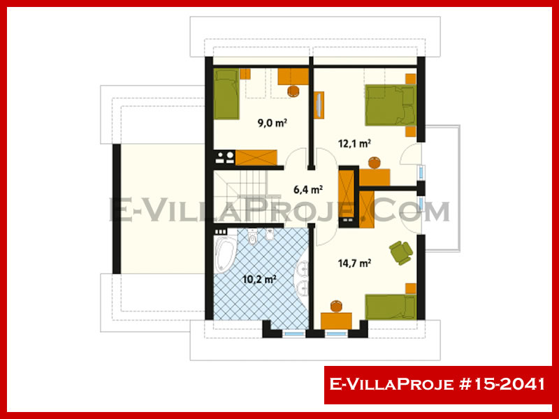 Gazbeton Çelik Ev 210 m² Dubleks (5+1) - Görsel 3