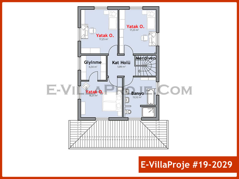 Gazbeton Çelik Ev 212 m² Dubleks (5+1) - Görsel 3