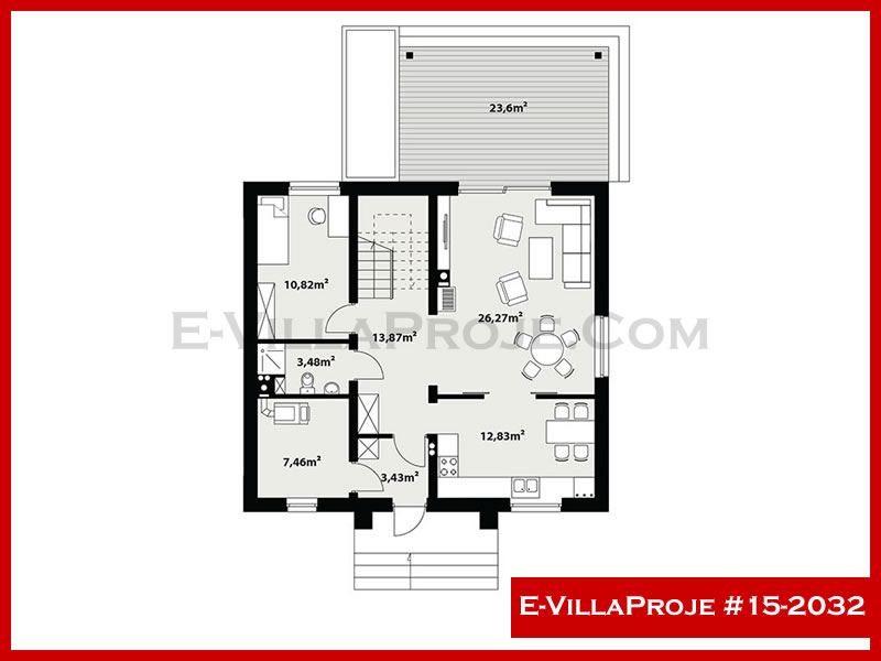 Gazbeton Çelik Ev 212 m² Dubleks (5+1) - Görsel 2
