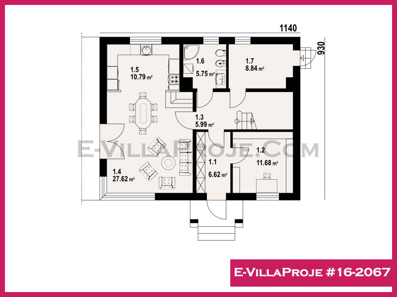 Gazbeton Çelik Ev 212 m² Dubleks (5+1) - Görsel 2