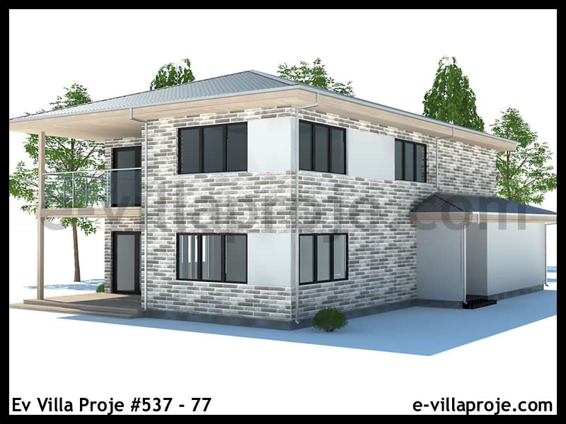 Gazbeton Çelik Ev 212 m² Dubleks (5+1) - Görsel 6