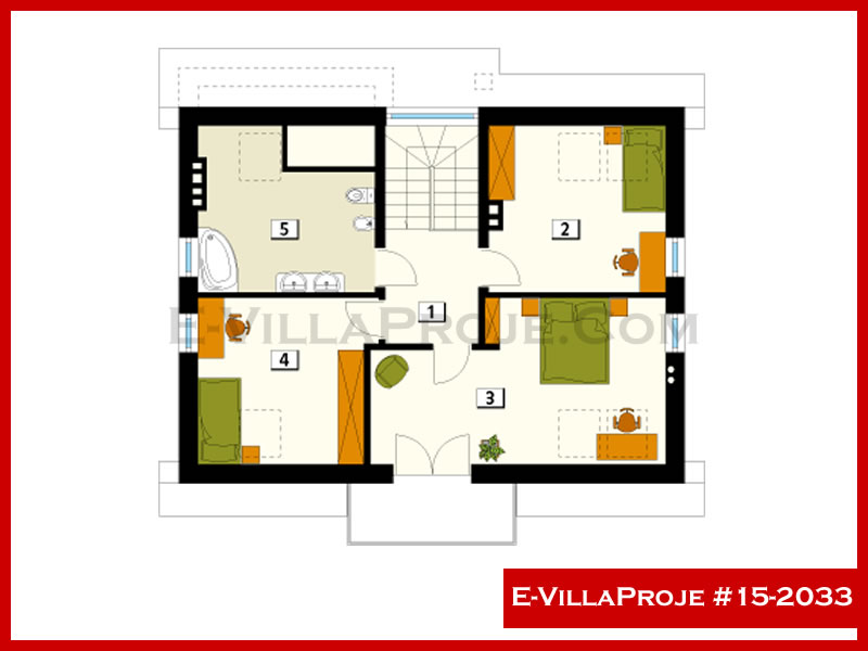 Gazbeton Çelik Ev 212 m² Dubleks (5+1) - Görsel 3