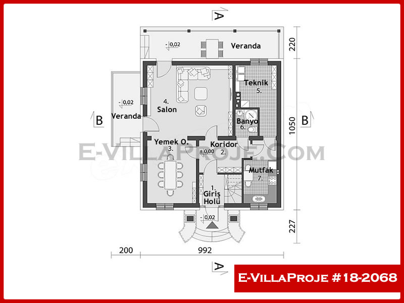 Gazbeton Çelik Ev 213 m² Dubleks (5+1) - Görsel 2