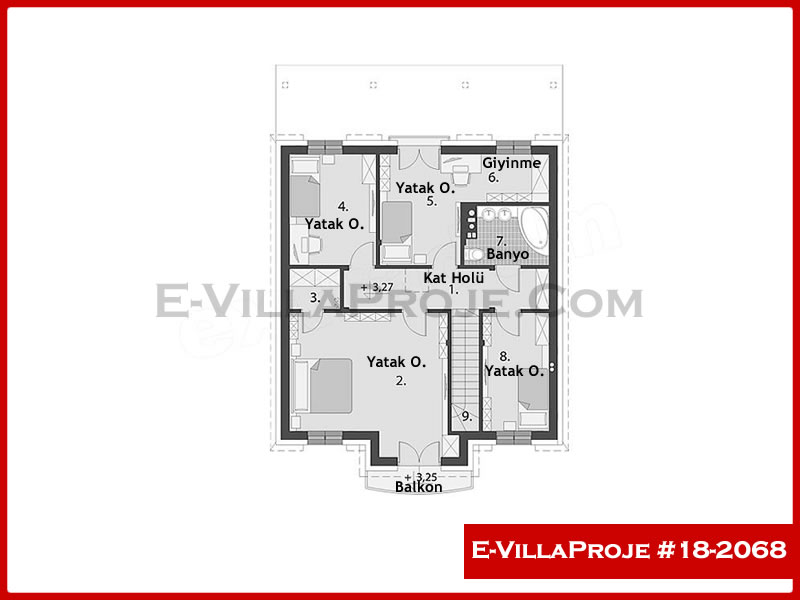 Gazbeton Çelik Ev 213 m² Dubleks (5+1) - Görsel 3