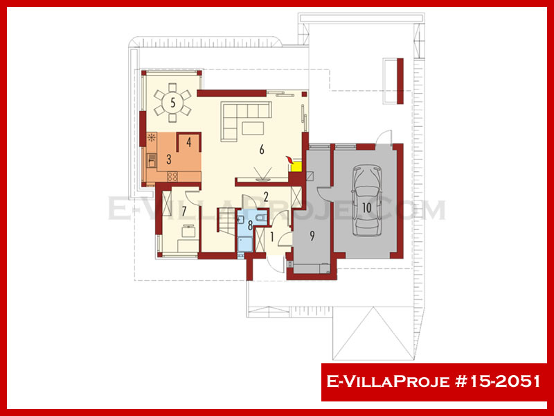 Gazbeton Çelik Ev 215 m² Dubleks (5+1) - Görsel 2