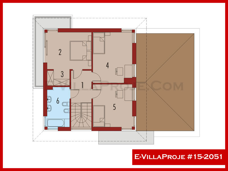 Gazbeton Çelik Ev 215 m² Dubleks (5+1) - Görsel 3