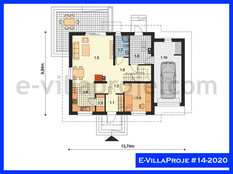 Gazbeton Çelik Ev 217 m² Dubleks (5+1) - Görsel 2