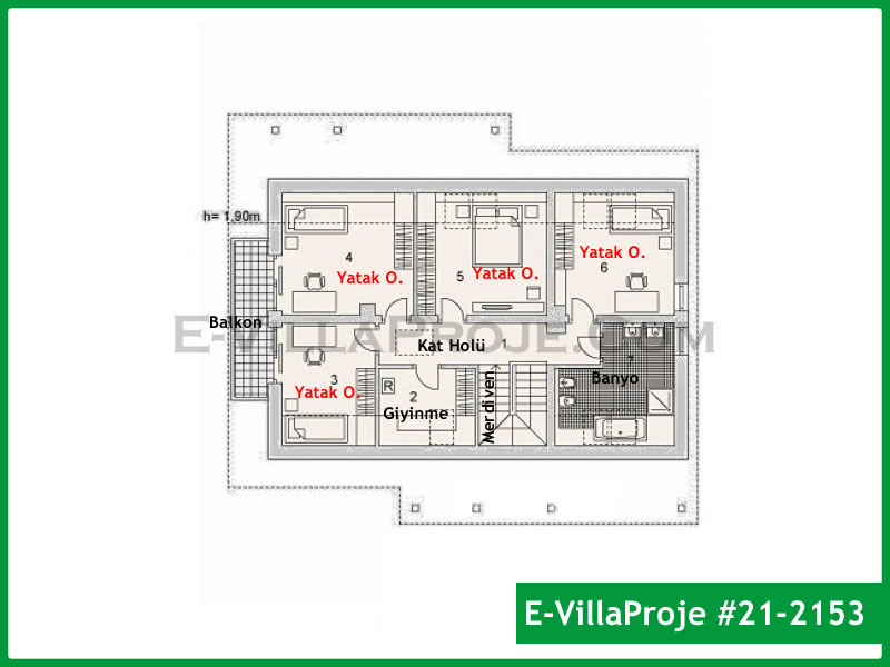 Gazbeton Çelik Ev 218 m² Dubleks (5+1) - Görsel 3