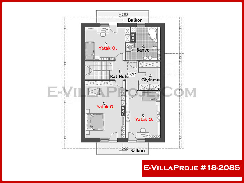 Gazbeton Çelik Ev 218 m² Dubleks (5+1) - Görsel 3