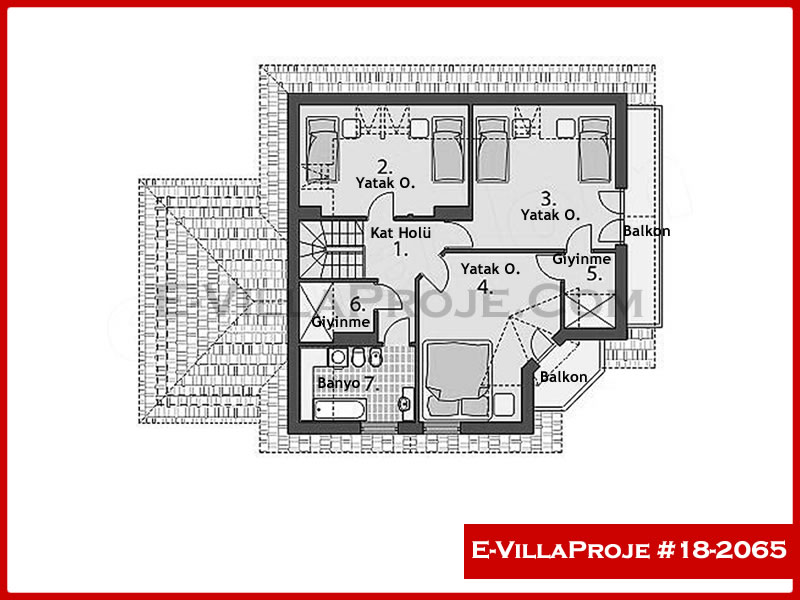 Gazbeton Çelik Ev 218 m² Dubleks (5+1) - Görsel 3