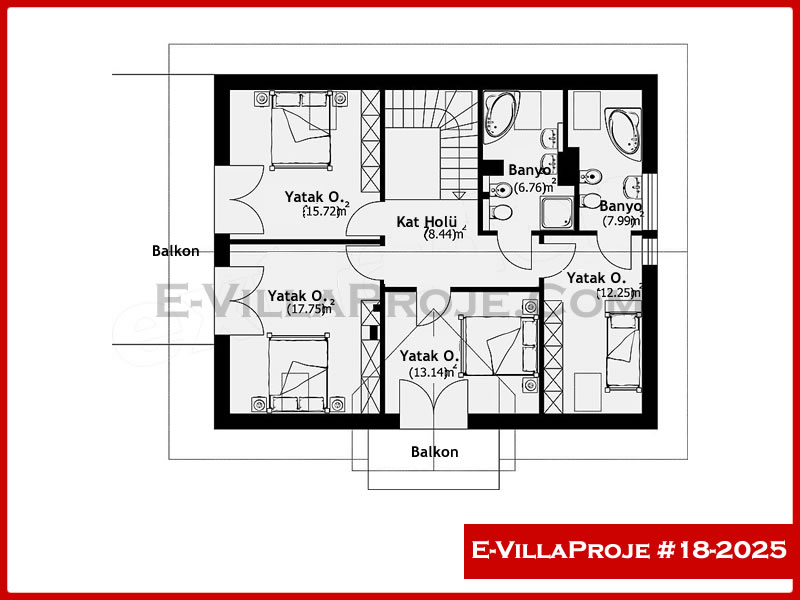 Gazbeton Çelik Ev 219 m² Dubleks (5+1) - Görsel 3