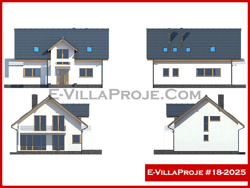 Gazbeton Çelik Ev 219 m² Dubleks (5+1) - Görsel 6