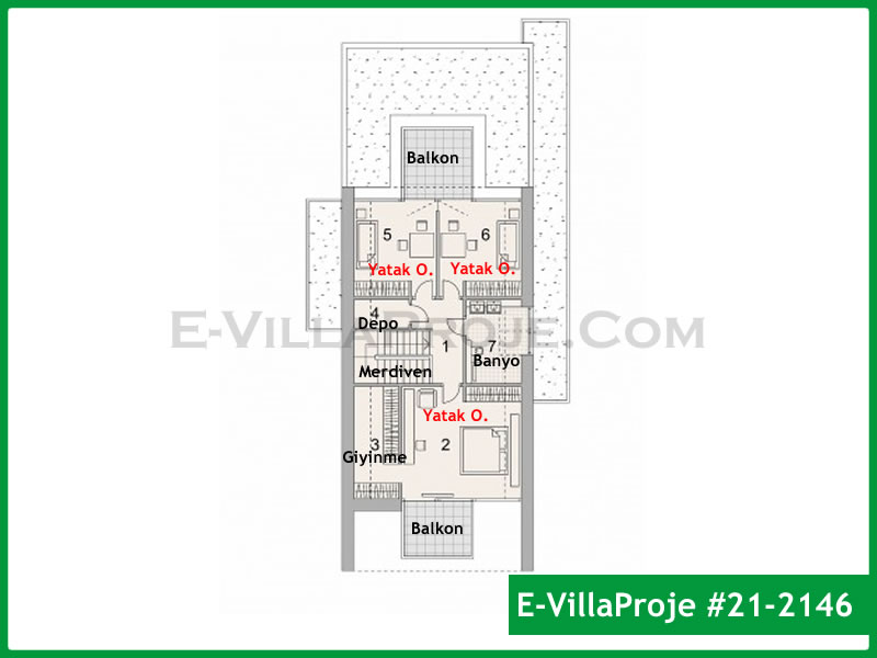 Gazbeton Çelik Ev 219 m² Dubleks (5+1) - Görsel 3