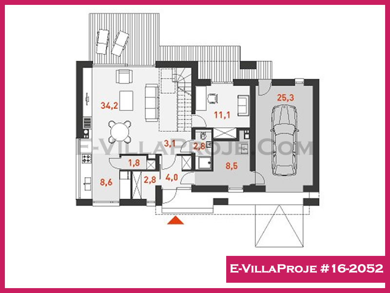 Gazbeton Çelik Ev 219 m² Dubleks (5+1) - Görsel 2