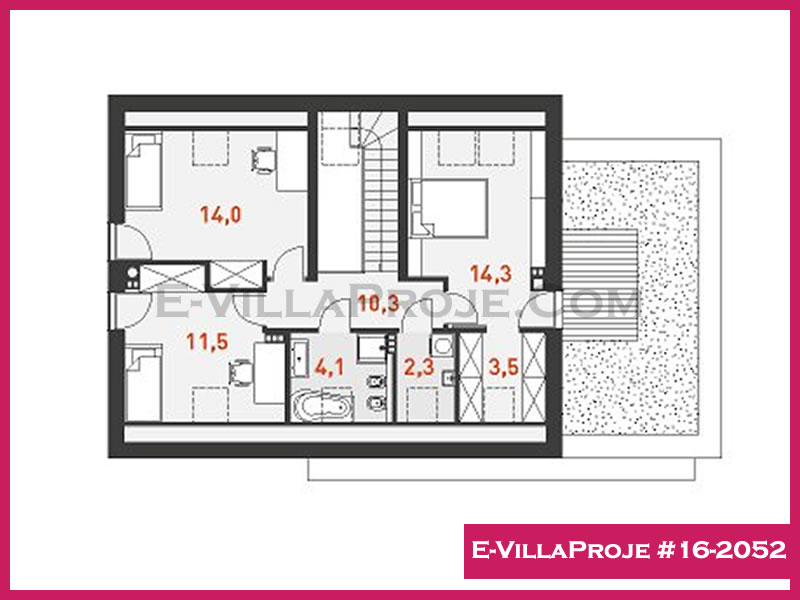 Gazbeton Çelik Ev 219 m² Dubleks (5+1) - Görsel 3