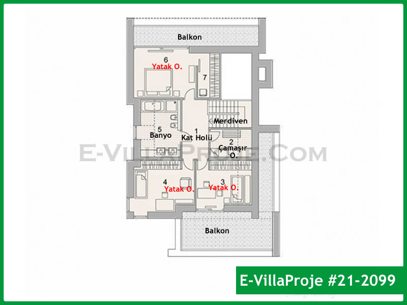 Gazbeton Çelik Ev 219 m² Dubleks (5+1) - Görsel 3