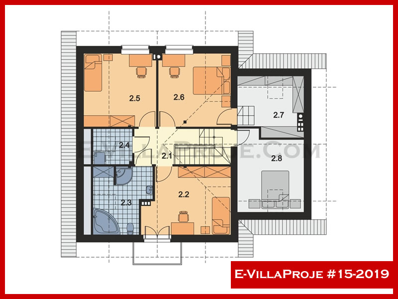 Gazbeton Çelik Ev 219 m² Dubleks (5+1) - Görsel 3