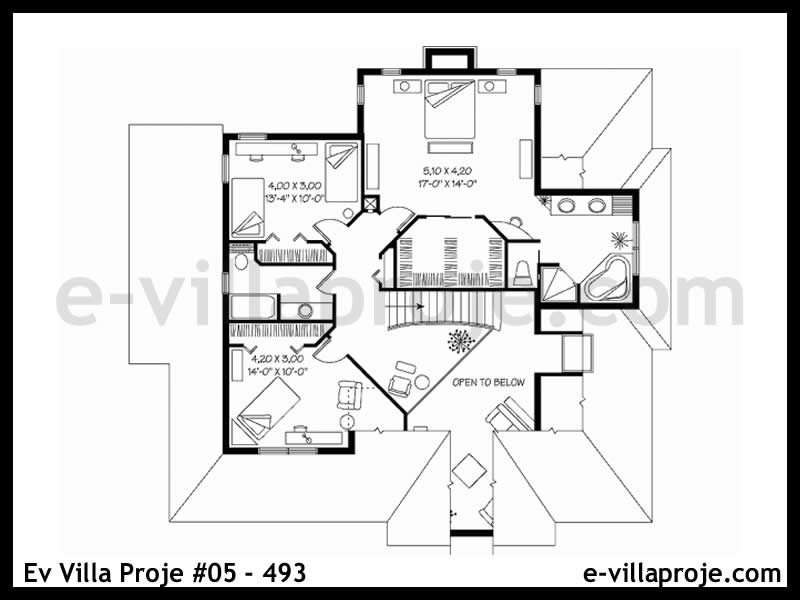 Gazbeton Çelik Ev 221 m² Dubleks (5+1) - Görsel 3