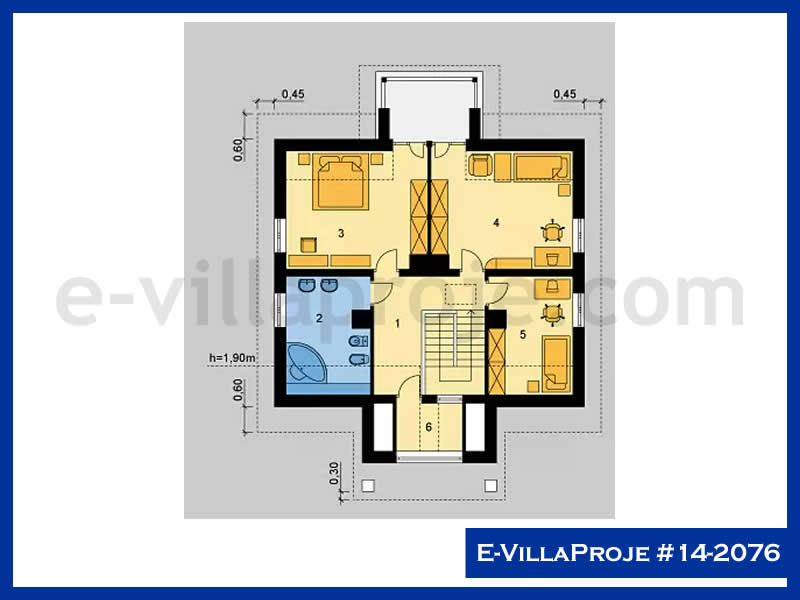 Gazbeton Çelik Ev 223 m² Dubleks (5+1) - Görsel 3