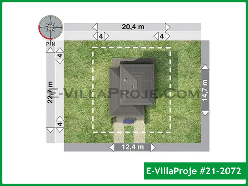 Gazbeton Çelik Ev 223 m² Dubleks (5+1) - Görsel 9
