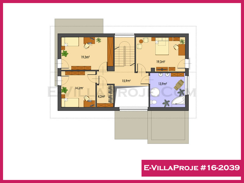 Gazbeton Çelik Ev 224 m² Dubleks (5+1) - Görsel 3