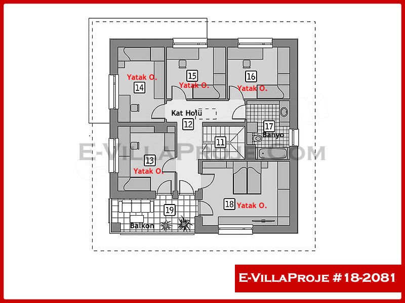 Gazbeton Çelik Ev 224 m² Dubleks (5+1) - Görsel 3