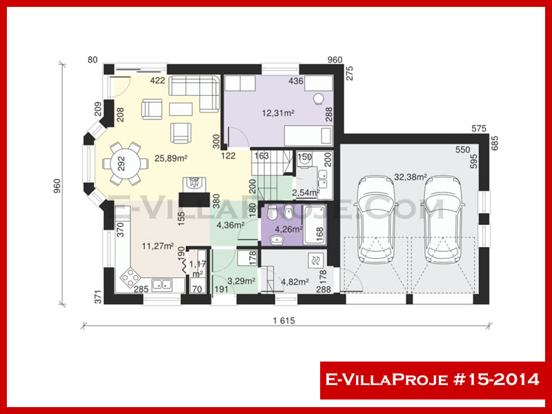 Gazbeton Çelik Ev 225 m² Dubleks (5+1) - Görsel 2