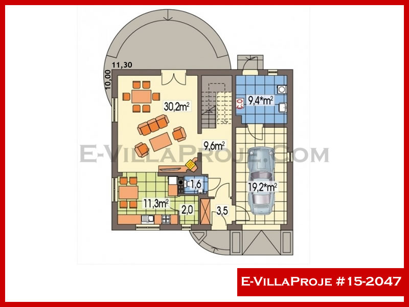 Gazbeton Çelik Ev 226 m² Dubleks (5+1) - Görsel 2