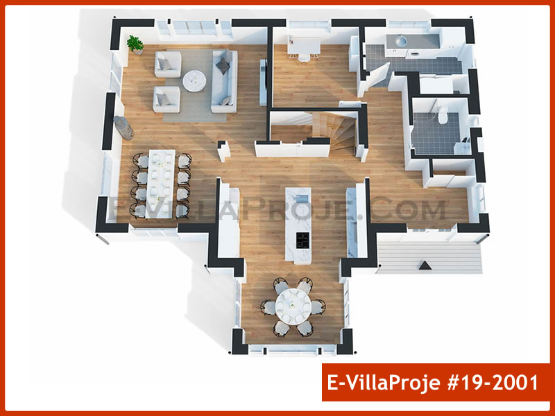 Gazbeton Çelik Ev 226 m² Dubleks (5+1) - Görsel 10