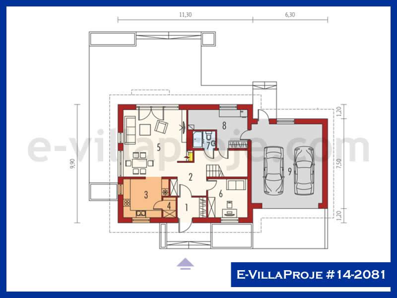 Gazbeton Çelik Ev 226 m² Dubleks (5+1) - Görsel 2