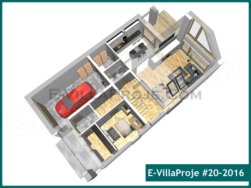 Gazbeton Çelik Ev 226 m² Dubleks (5+1) - Görsel 7