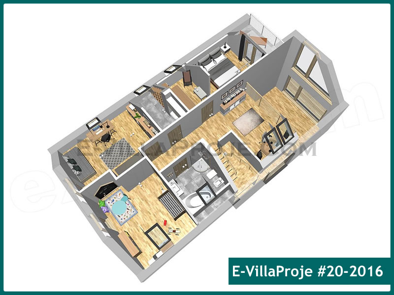 Gazbeton Çelik Ev 226 m² Dubleks (5+1) - Görsel 8