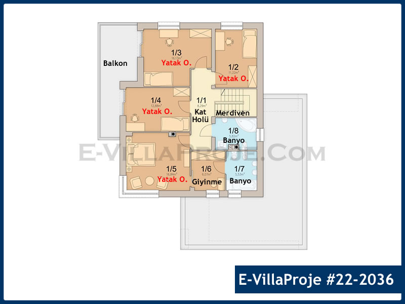 Gazbeton Çelik Ev 228 m² Dubleks (5+1) - Görsel 2