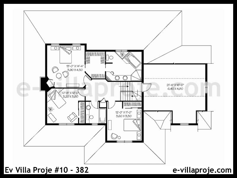 Gazbeton Çelik Ev 229 m² Dubleks (5+1) - Görsel 3