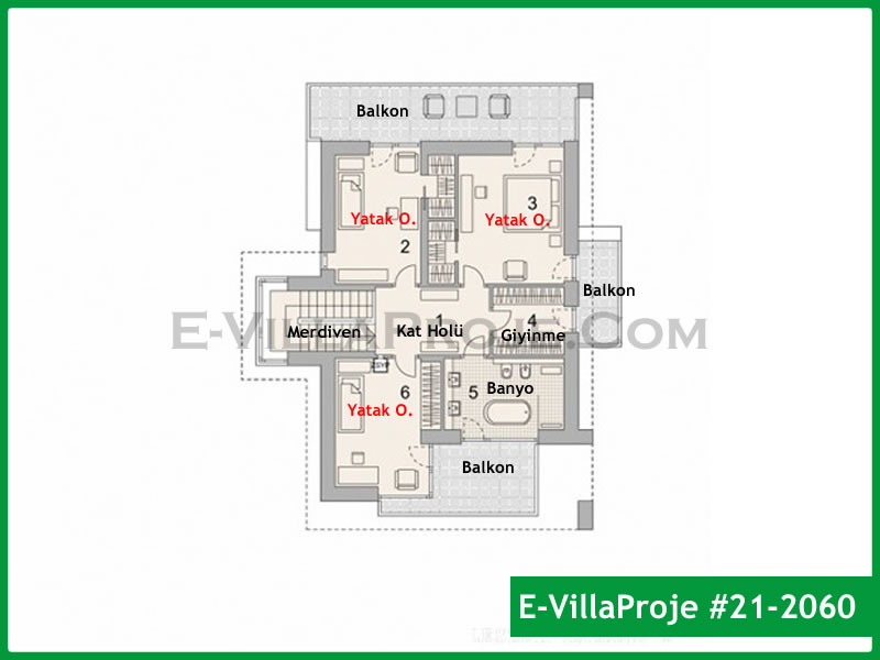 Gazbeton Çelik Ev 229 m² Dubleks (5+1) - Görsel 3