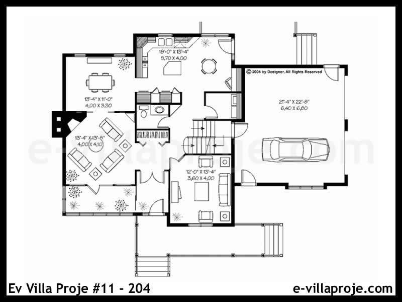 Gazbeton Çelik Ev 230 m² Dubleks (5+1) - Görsel 2