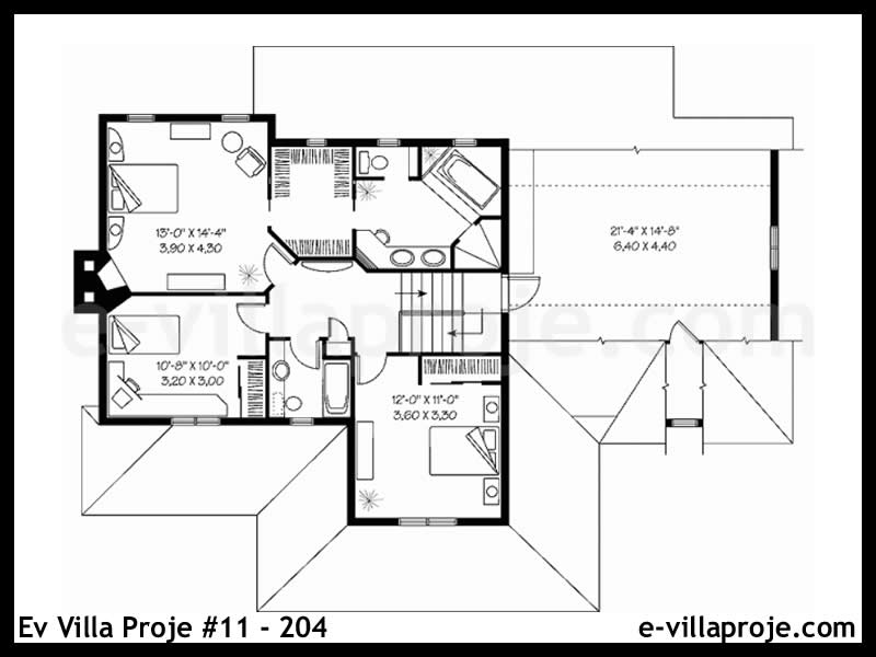 Gazbeton Çelik Ev 230 m² Dubleks (5+1) - Görsel 3