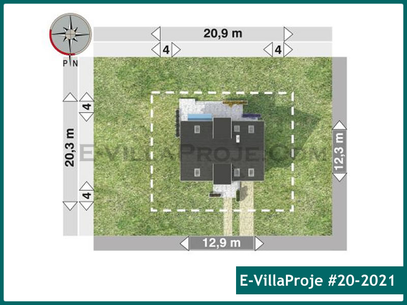 Gazbeton Çelik Ev 230 m² Dubleks (5+1) - Görsel 9