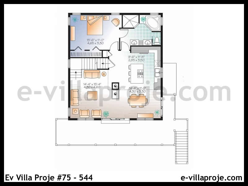 Gazbeton Çelik Ev 233 m² Dubleks (5+1) - Görsel 2
