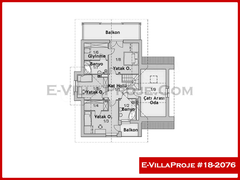Gazbeton Çelik Ev 234 m² Dubleks (5+1) - Görsel 3