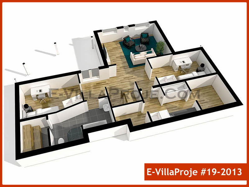 Gazbeton Çelik Ev 234 m² Dubleks (5+1) - Görsel 7