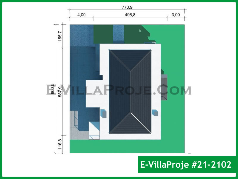 Gazbeton Çelik Ev 234 m² Dubleks (5+1) - Görsel 7
