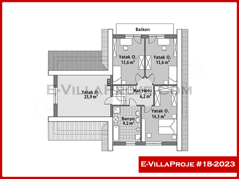 Gazbeton Çelik Ev 236 m² Dubleks (5+1) - Görsel 3