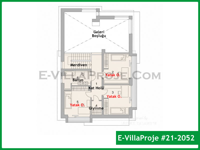 Gazbeton Çelik Ev 236 m² Dubleks (5+1) - Görsel 3