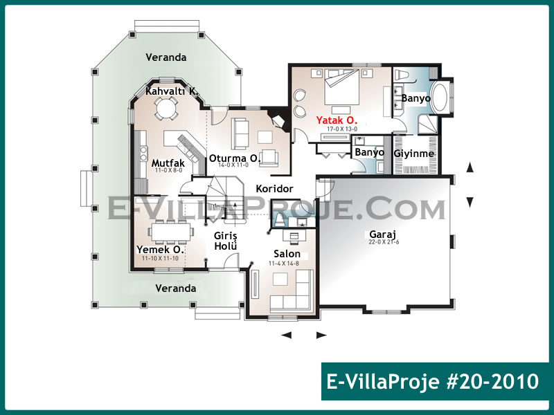 Gazbeton Çelik Ev 237 m² Dubleks (5+1) - Görsel 2