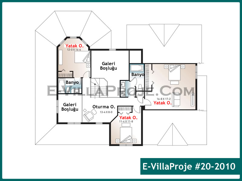 Gazbeton Çelik Ev 237 m² Dubleks (5+1) - Görsel 3